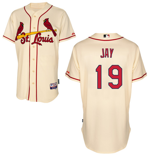 Jon Jay #19 Youth Baseball Jersey-St Louis Cardinals Authentic Alternate Cool Base MLB Jersey
